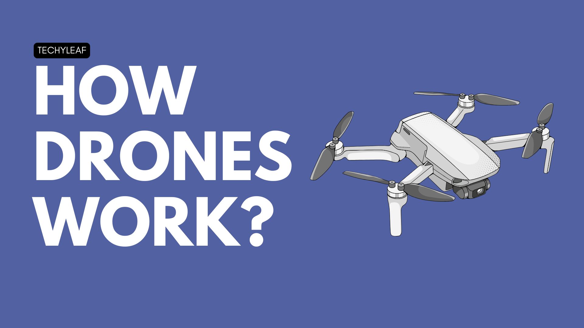 Types Of Drones And How Drones Work, A Complete Case Study On Drones ...