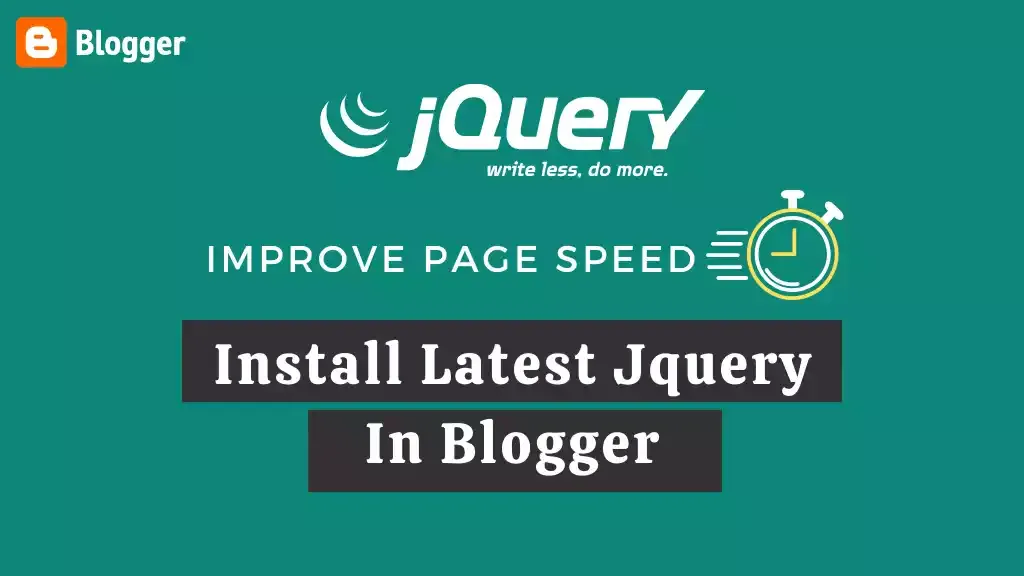 How to Install Latest Jquery In Blogger