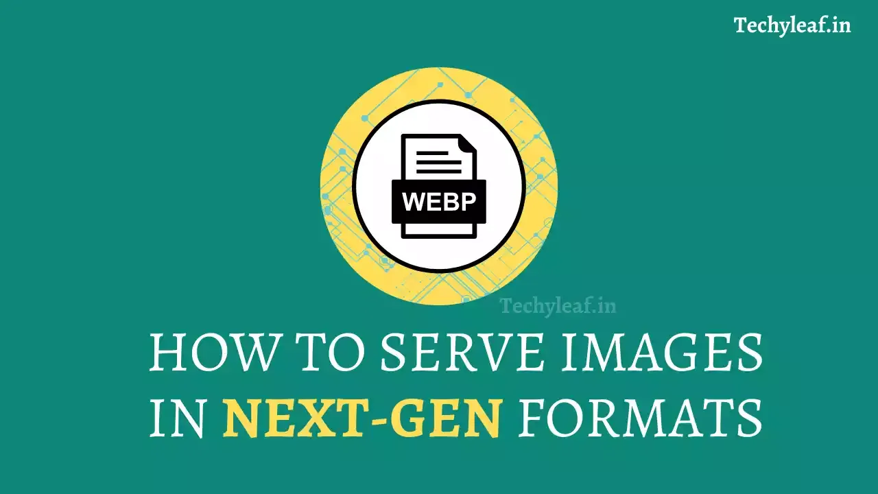 How to serve images in next-gen format in Blogger
