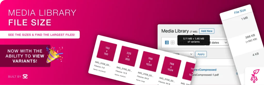 Media Library File Size